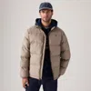Levi's Piedmont Short Puffer Jacket In Brown