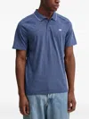 Levi's Piped Polo In Blue