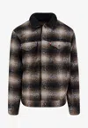 Levi's Giubbino Trucker James Plaid Paloma In Brown