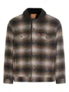 Levi's Plaid Jacket In Brown
