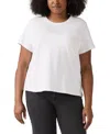 Levi's Perfect Logo Tee (plus Size) In White