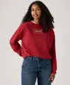 Levi's Plus Size Everyday Crewneck Sweatshirt In Red