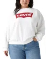 Levi's Graphic Everyday Crewneck Sweatshirt (plus Size) In White