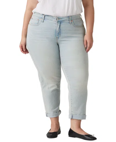 Levi's Plus Size Stellar Stretch Mid-rise Boyfriend Jeans