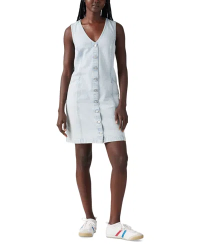 Levi's Plus Size Vianna Sleeveless Denim Vest Dress