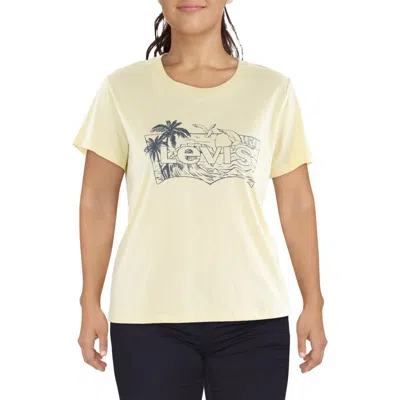 Levi's Plus Womens Logo Cotton Graphic T-shirt