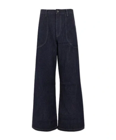 Levi's Japanese Selvedge Denim Wide Leg Jeans In Blue