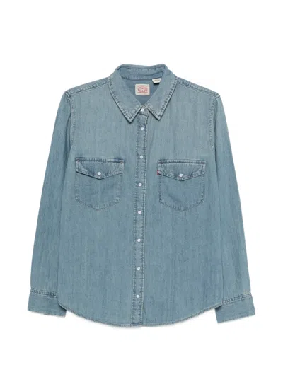 Levi's Pocket Shirt In Blue