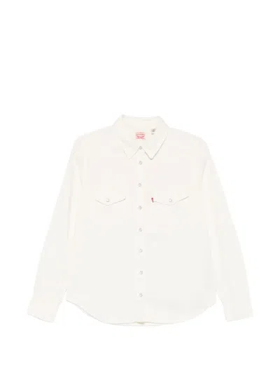 Levi's Pocket Shirt In White