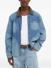 Levi's Pocket Zip Jacket In Blue