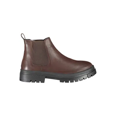 Levi's Polyester Men's Boot In Brown