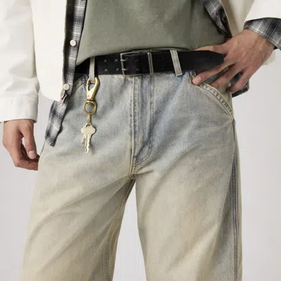 Levi's Potrero Double Prong Belt In Black