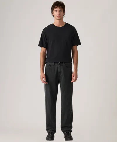 Levi's Premium Men's 568 Loose Straight-leg Jeans In Black
