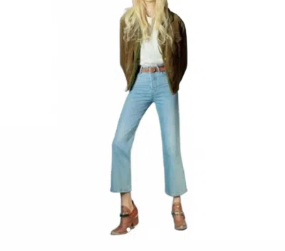 Levi's Premium Ribcage Cropped Bootcut Jeans In Blue