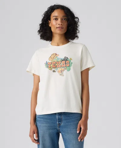 Levi's Premium Women's Graphic Print Short-sleeve T-shirt In Multi