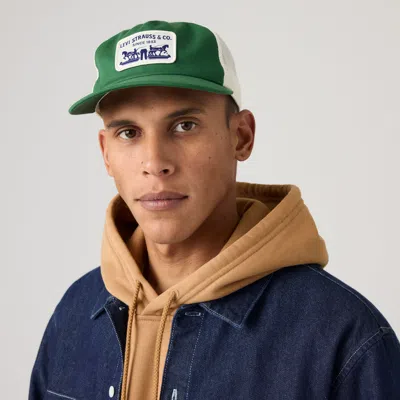 Levi's Presidio Trucker Cap In Green