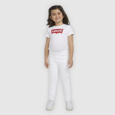 Levi's Pull-on Legging Little Girls 4-6x 4 In White