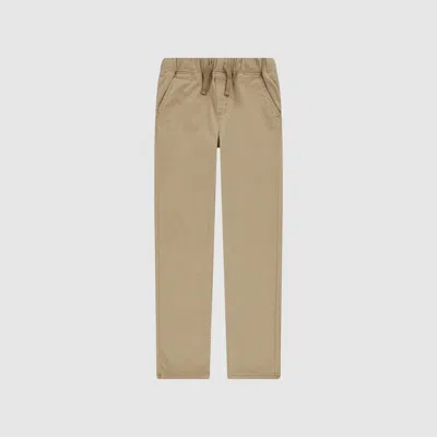 Levi's Pull-on Slim Sueded Pants Big Boys 8-20 L In Harvest Gold