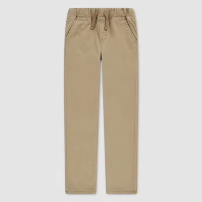 Levi's Pull-on Slim Sueded Pants Little Boys 4-7 4 In Harvest Gold