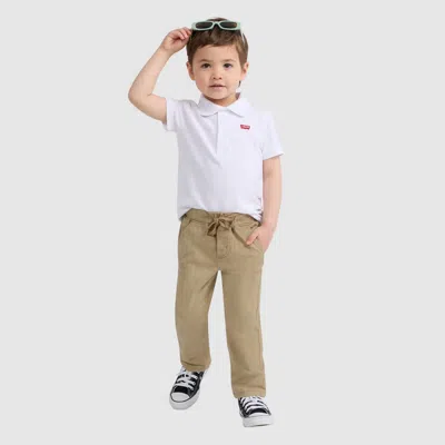 Levi's Pull-on Slim Sueded Pants Toddler Boys 2t-4t 2t In Harvest Gold