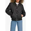 Levi's® Quilted Bomber Jacket In Black