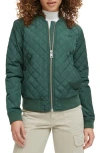 Levi's® Quilted Bomber Jacket In Darkest Spruce