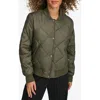 Levi's® Quilted Bomber Jacket In Green