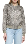 Levi's® Quilted Bomber Jacket In Gray