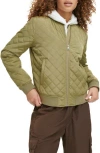 Levi's® Quilted Bomber Jacket In Olive Tree