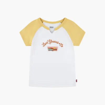 Levi's Rainbow Levis Tee Toddler Girls 2t-4t T-shirt 4t
