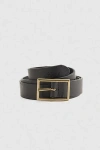Levi's Rectangle Buckle Belt In Black