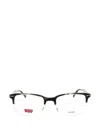 Levi's Rectangle-frame Glasses In Black