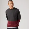 Levi's Red Tab Crewneck Sweatshirt In Gray