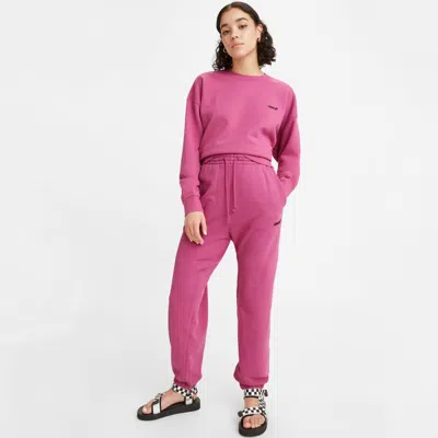 Levi's Red Tab Sweatpants In Pink