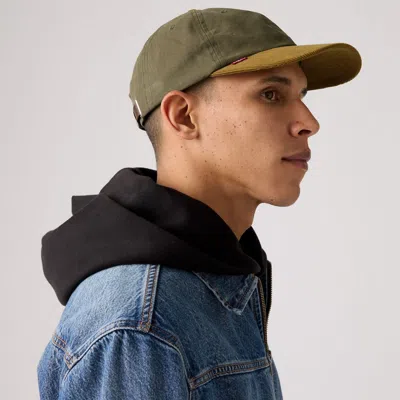 Levi's Relaxed Dad Heritage Cap In Green