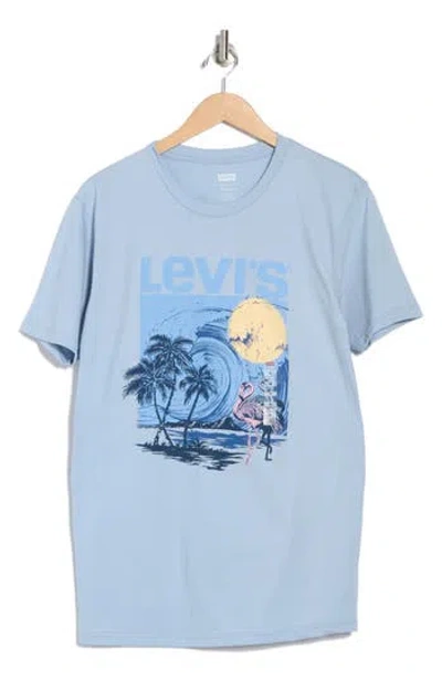 Levi's® Relaxed Fit Graphic T-shirt In Blue