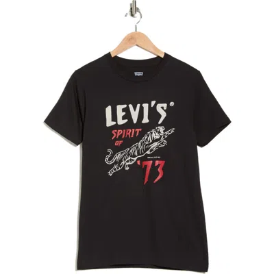 Levi's® Relaxed Fit Logo Graphic T-shirt In Black