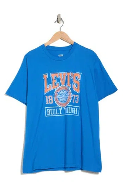 Levi's® Relaxed Fit Logo Graphic T-shirt In Blue