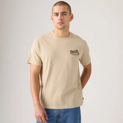 Levi's Relaxed Fit Short-sleeve Graphic T-shirt In Brown