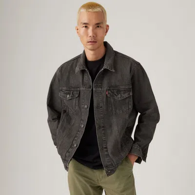 Levi's Relaxed Fit Trucker Jacket In Gray