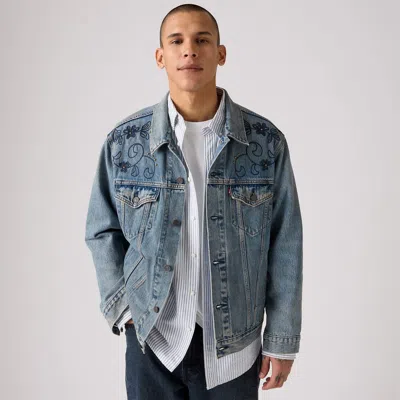 Levi's Relaxed Fit Trucker Jacket In Blue