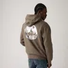 Levi's Relaxed Graphic Hoodie Sweatshirt In Brown