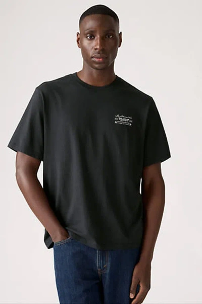 Levi's Relaxed Graphic Tee In Black