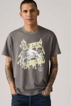Levi's Relaxed Graphic Tee In Gray
