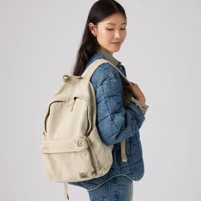 Levi's Remi Backpack In Beige / Sunshine Afternoon