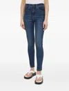 Levi's Retro High Skinny Denim Jeans In Blue
