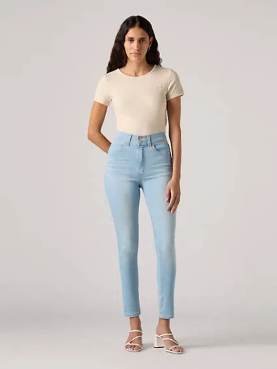 Levi's Retro High Skinny Jeans In Blue