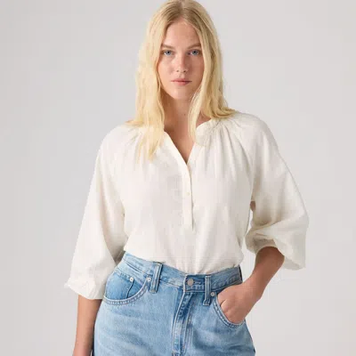 Levi's Reverie Blouse In White