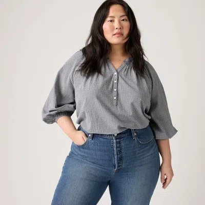 Levi's Reverie Blouse (plus Size) In Gray