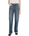 Levi's Ribcage Jeans Women Valley View Denim High Rise Straight Leg Kfc135 In Blue